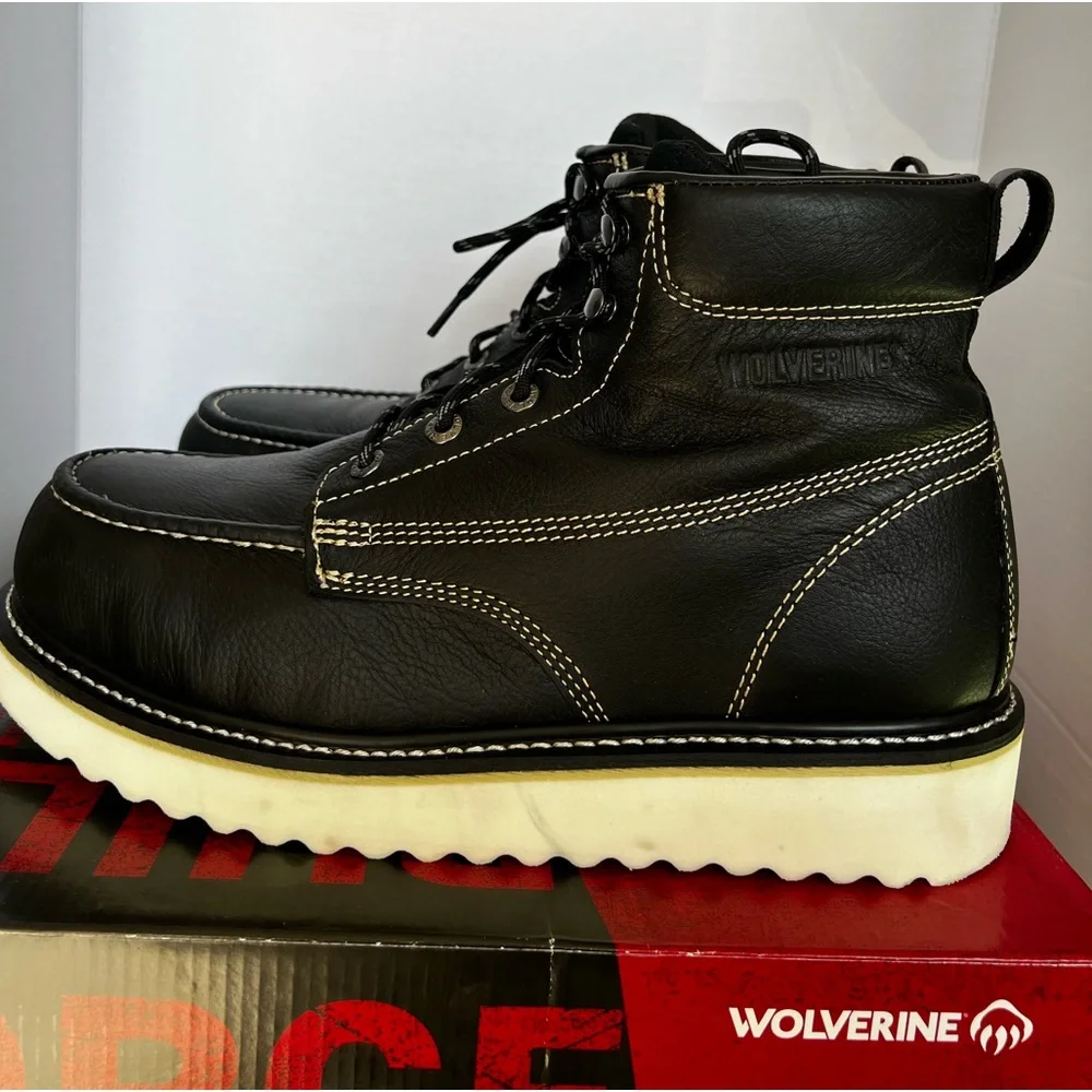 Wolverine Men's Moc Steel Toe Casual Boots - Picture 3 of 5